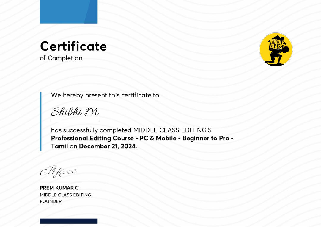 Certification